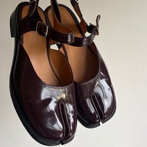 Maison Martin Margiela Burgundy Tabis
